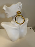 Gold Statement Earrings