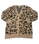 Daily Ritual Cheetah Patterned Cardigan Sweater