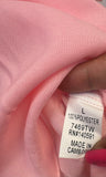 Pink Ruffled Detail Blouse