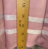 Rose Pink Pleated School Girl Style Skirt