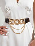 Chain Detail Statement Belt