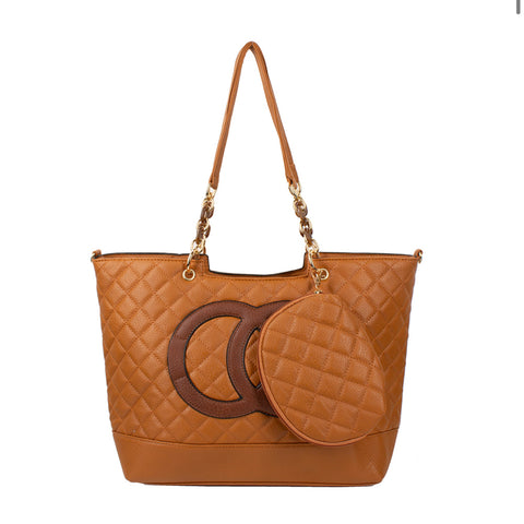 Quilted Tote Bag Set
