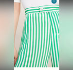 Anthropologie Striped Wide Leg Pants-Preowned