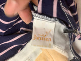 Vintage Jantzen Striped Bathing Suit