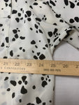 Vintage Dalmatian Spot Patterned Blouse