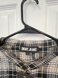 DKNY Flannel Blouse
