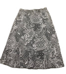 SJS Paisley Patterned Skirt