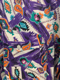 Vintage Wrangler Aztec Patterned Button Down Top