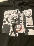 Demon Slayer Graohic Hoodie Preowned