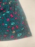 Multicolored Cheetah Print Top