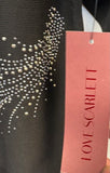 Rhinestone Embellished Love Scarlett Sweater