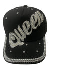 Rhinestone Embellished Hat