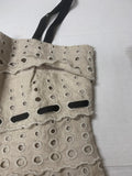 Eyelet Patterned Dress