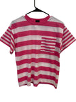 Vintage Pink Striped T-shirt