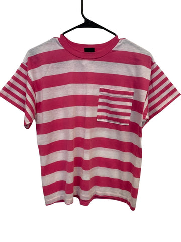 Vintage Pink Striped T-shirt
