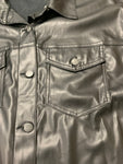 Vegan Leather Shacket