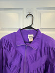 Vintage Purple Windbreaker Jacket