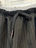 Pinstripe School Girl Circle Skirt