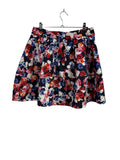 Floral Patterned A-Line Skirt