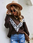 Colorblock Multi patterned Sweater