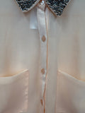 Beaded Collar Blouse