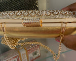 Bling Gold Convertible Clutch Bag
