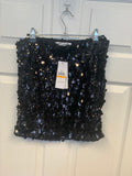 DKNY NWT-Preowned Sequin Mini Skirt