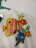 Vintage Fish Graphic Sweatshirt