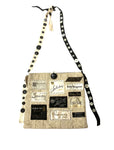 Vintage Luxury Brand Patch Handmade Crossbody Bag