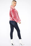 Mauve Bomber Jacket