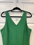 Green Tank Style MIDI Dress