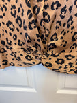 Cheetah Patterned Blouse Skies are Blue.