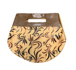 Vintage Multicolored Leather Clutch