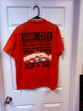 Vintage Surf City Button Down Top