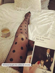 Polka Dot Patterned Tights