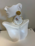Gold Statement Earrings