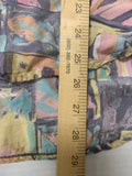 Multicolored Vintage 80's Button Down Top
