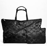 Coach F77316 Getaway Signature Nylon Tote.
