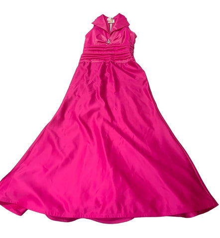 Vintage Fuschia Gown