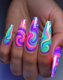 24 Piece Acrylic Nail Set