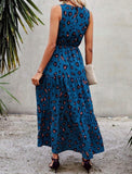 Cheetah Patterned Dress-Multi