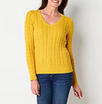 Vintage St John's Bay Cable Knit Sweater