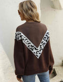 Colorblock Multi patterned Sweater