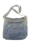 Vintage Denim Crossbody Bag