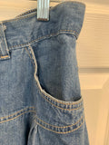 Vintage A-Line Denim Skirt