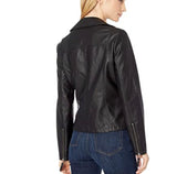 Vegan Leather Moto Jacket