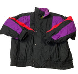 Vintage Multicolored Colorblock Ski Jacket