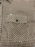 Vintage Bread Gingham Button Down Top