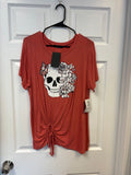 Skull graphic T-shirt