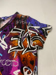 Graffiti Patterned T-shirt